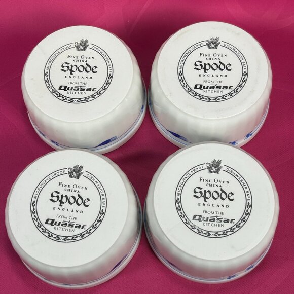 4 Spode UK The Quasar oven china ramekin dishes - Picture 4 of 4